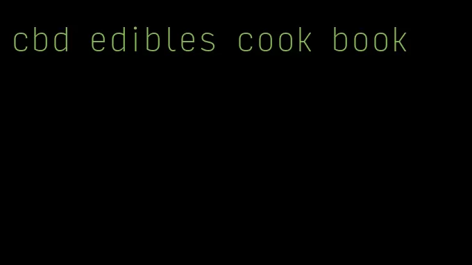 cbd edibles cook book