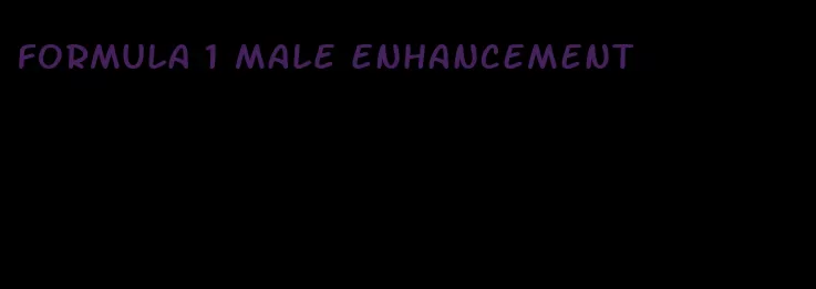 formula 1 male enhancement