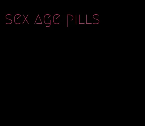 sex age pills