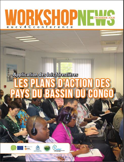 Lire la suite à propos de l’article WORKSHOPNEWS: TROISIEME JOUR Application des lois forestières: les plans d’action des pays du bassin du congo