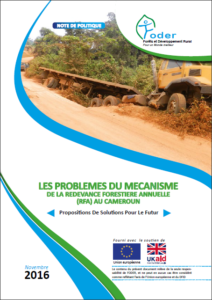 Lire la suite à propos de l’article Les problèmes du mécanisme de la Redevance Forestière Annuelle au Cameroun: Propositions De Solutions Pour Le Futur