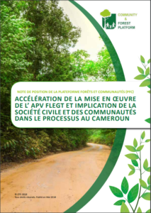 Lire la suite à propos de l’article Note de position de la plateforme forêts et communautés (PFC)