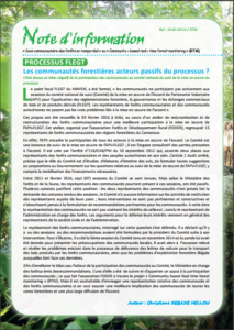 Lire la suite à propos de l’article PROCESSUS FLEGT: Les communautés forestières acteurs passifs du processus ?