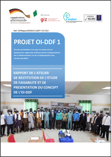 Lire la suite à propos de l’article RAPPORT DE L’ATELIER DE RESTITUTION DE L’ETUDE DE FAISABILITE ET DE PRESENTATION DU CONCEPT DE L’OI-DDF