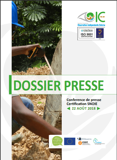 Lire la suite à propos de l’article Dossier de presse: Conférence de presse, Certification SNOIE