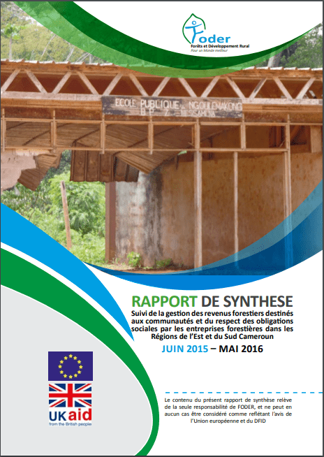 Lire la suite à propos de l’article Suivi de la gestion des revenus forestiers destinés aux communautés et du respect des obligations sociales par les entreprises forestières dans les Régions de l’Est et du Sud Cameroun