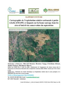 Lire la suite à propos de l’article Cartographie de l’exploitation minière artisanale à petite échelle (EMAPE) et impacts sur la faune sauvage dans les aires d’intérêt de conservation du septentrion